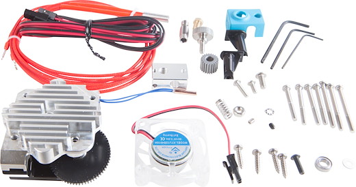 E3D Titan Aero 1.75mm / 12v Hotend und Extruder gespiegelte Version