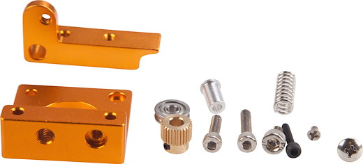 Extruder Aluminium Kit für 1.75mm Filament rechts