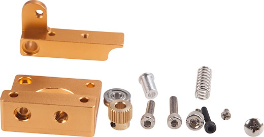 Extruder Aluminum feeder Kit for 1.75mm Filament left