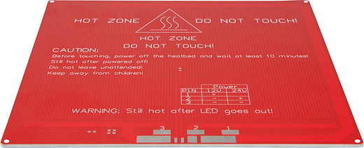 MK3 Alu Heizbett Mendel/Prusa 214mm x 214mm