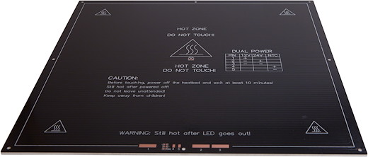 MK3 Alu Heated Bed 300mm x 300mm