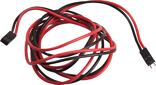 Dupont 2-Pin female to male / 1000 mm long