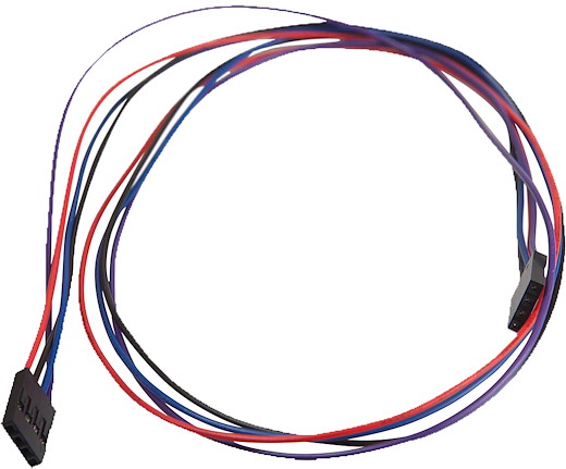 Dupont 4-Pin weiblich zu weiblich / 2000 mm lang