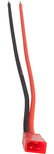 JST 2-Pin männlich zu offen / 100mm lang