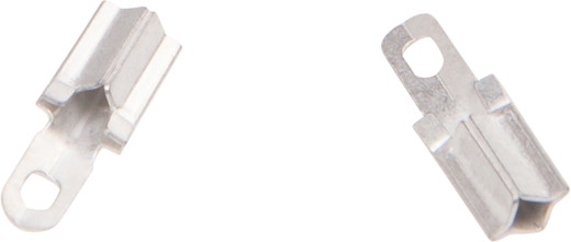 Soldering tags, 1.3 mm, silver-plated