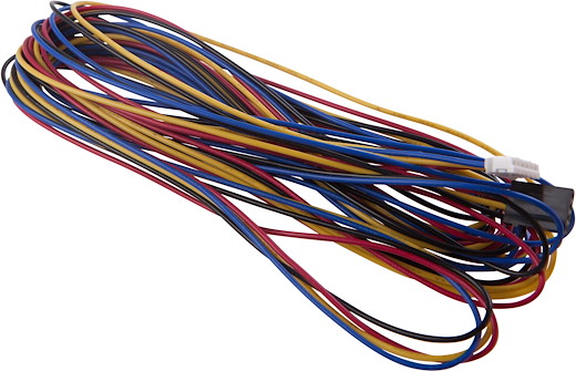 Dupont 4-Pin weiblich zu Schrittmotor / 2500 mm lang