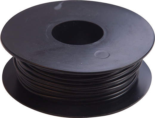 Litzen Kabel 0.50 mm² Schwarz 25 Meter