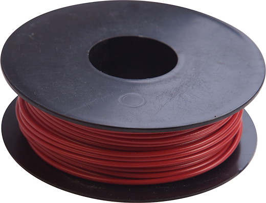 Litz wire 0.50 mm² Red 25 Meter