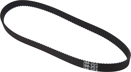 GT2 belt 6mm wide 308mm long