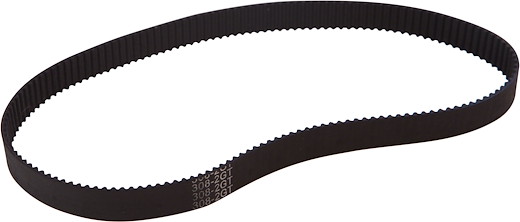 GT2 belt 9mm wide 308mm long