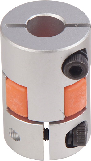 Z Achse Kupplung mit Kunststoffeinsatz 8mm auf 8mm