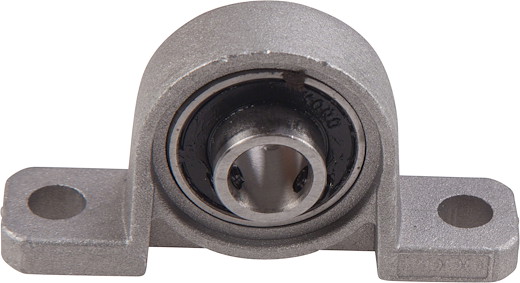 KP10 10mm bore zinc alloy bearing shaft