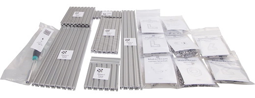 MakerBeam Starter Kit silver premium