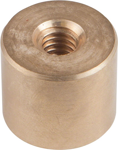 Trapezoidal thread nut TR 8 x 1.5 Brass