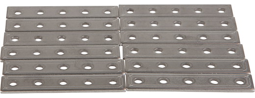 MakerBeam / OpenBeam Straight brackets 12p
