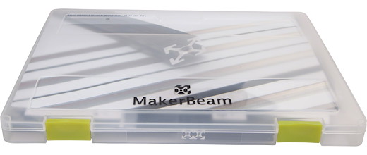 MakerBeamXL Starter Kit Schwarz premium