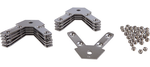 MAKERLINK - 60 Winkelstück T-Nut 10 Stk.