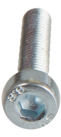 Zylinderschraube mit Innensechskant, ohne Schaft M4 x 20mm