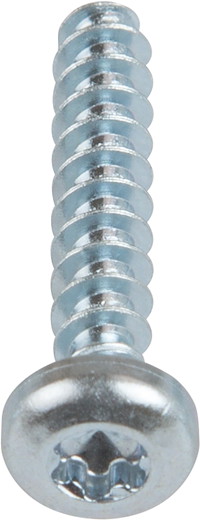 Lens head screw for thermoplastics, 3.5mm x 20mm
