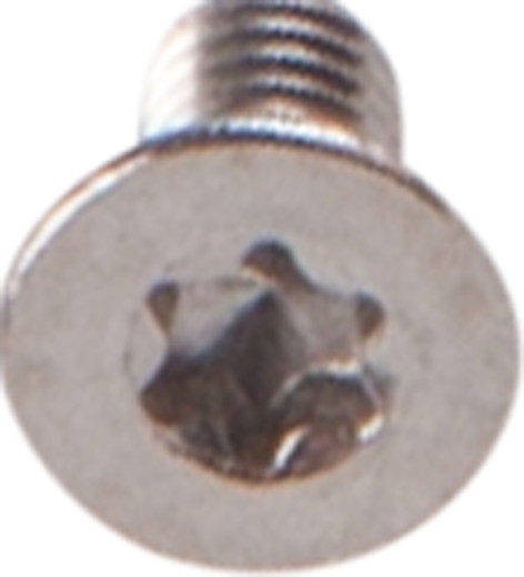 Senkschraube mit Innensechsrund, ohne Schaft M2 x 4mm