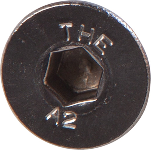 Countersunk screws with hexagon socket, without shaft M8 x 10mm