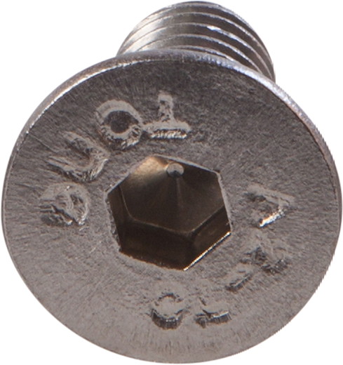 Countersunk screws with hexagon socket, without shaft M8 x 16mm