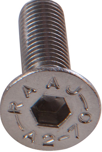 Senkschraube mit Innensechskant, ohne Schaft M8 x 30mm