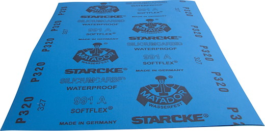 Abrasive paper waterproof P320
