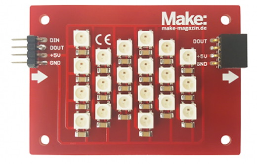 Make: LED Nixie board