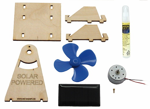 Solar Lüfter, Bausatz