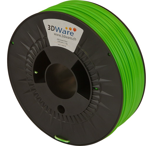 Filament ABS Grün fluoreszierend 3mm