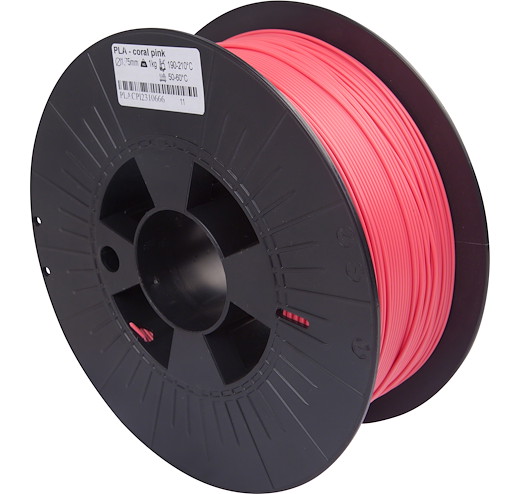 Filament PLA Coral Pink 1.75mm