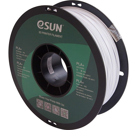 Filament PLA+ Schnee Weiss 1.75mm