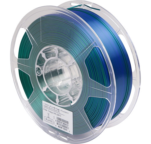 Filament PLA Silk Magic Blau Grün 1,75 mm