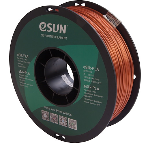 Filament PLA Silk Copper 1.75mm