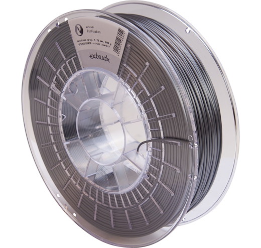 Filament BioFusion Metallisch Grau 1.75mm