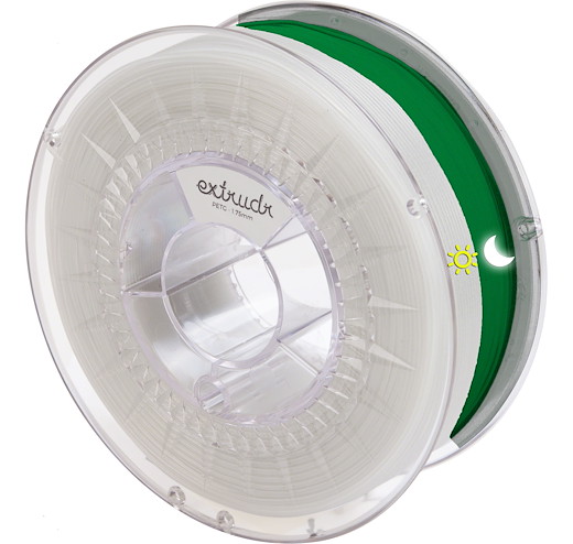 Filament PET-G Glow in the dark 1.75mm