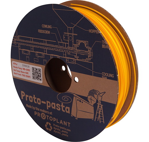 Filament Matte Fiber HTPLA Gelb 1.75mm