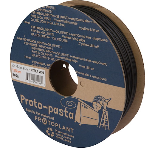 Filament HTPLA mit Carbon Faser Schwarz 1.75mm