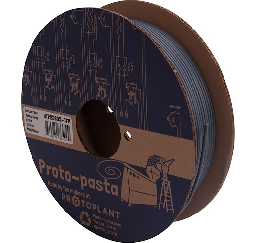 Filament HTPLA mit Carbon Faser Grau 3mm