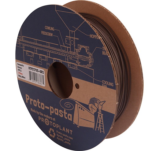 Filament Bronze-gefüllt Metall HTPLA 1.75mm