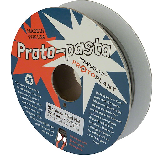 Filament Stainless Steel powder PLA 3mm