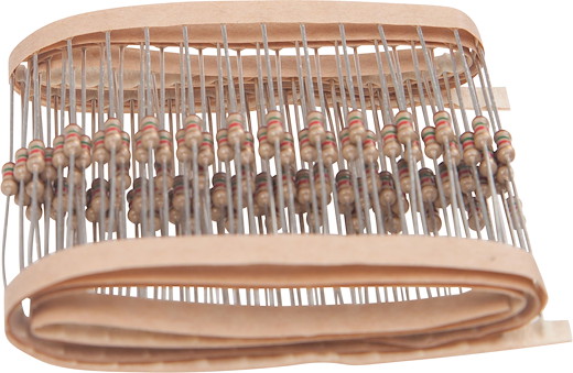 100x Resistor 1.5 kilo-ohms