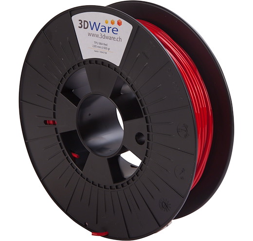 Filament TPU 98A Rot 3mm