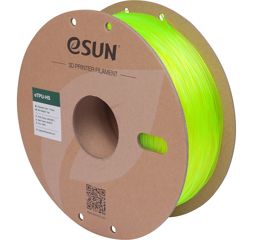 Filament TPU HS Fluorescent Yellow 1.75mm