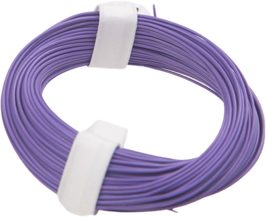 Litz wire 0.04 mm² Purple 10 Meter