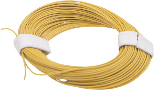 Litz wire 0.04 mm² Yellow 10 Meter