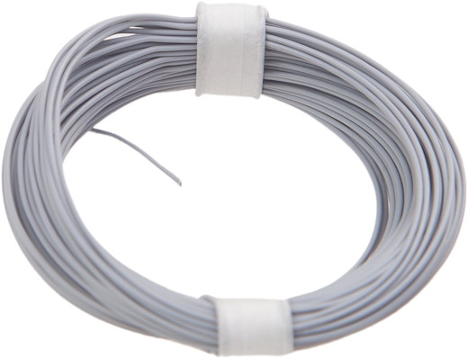 Litz wire 0.04 mm² Grey 10 Meter
