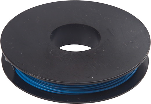 Litz wire 0.25 mm² Blue 25 Meter