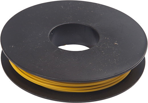 Litzen Kabel 0.25 mm² Gelb 25 Meter